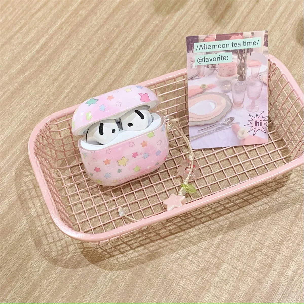 Funda para auriculares para Airpods 4, diseño lindo Animal Panda, funda protectora blanca creativa de protección completa para Airpods 1 2 3 pro pro 2