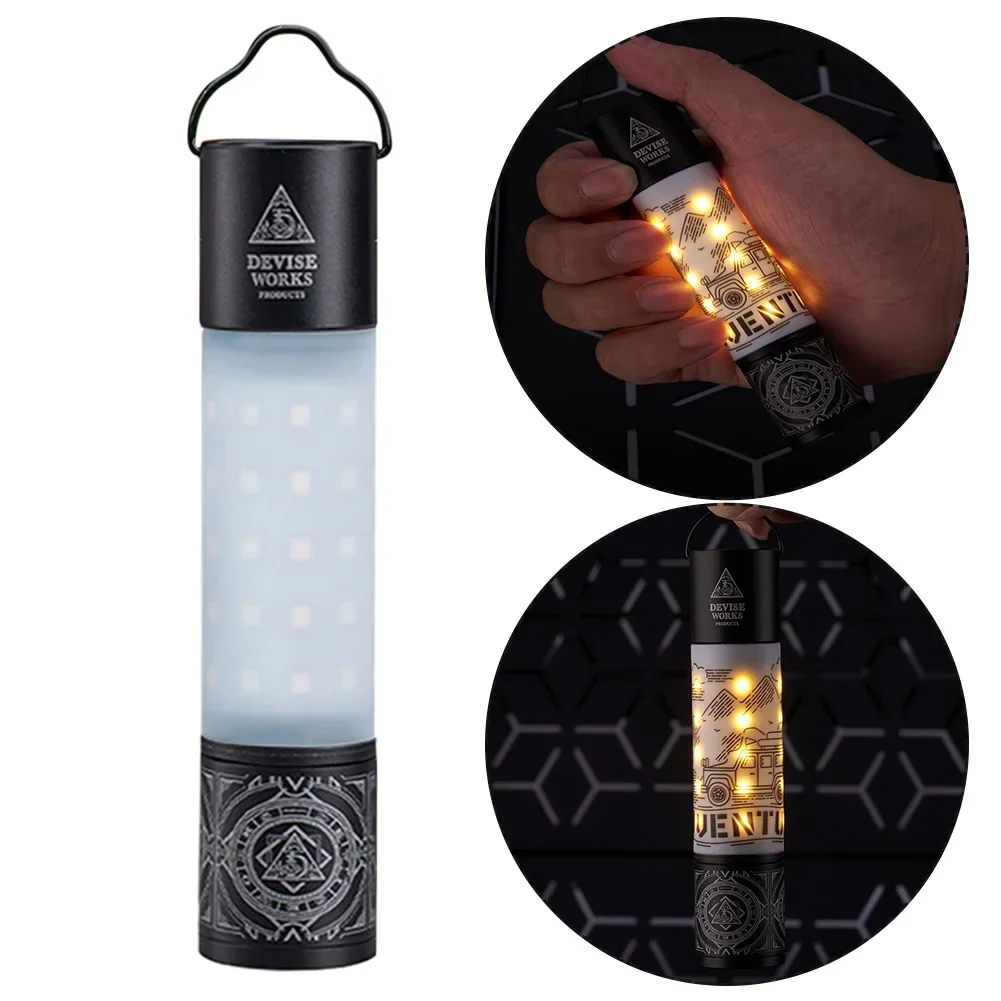 

Emergency Light Rechargeable Hanging Tent Light IPX4 Waterproof Portable Lantern Flashlight Camping Hiking Travel and More