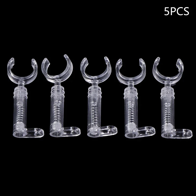 

5PCS Neon Light Transparent Supports Neon Sign Plastic Stand Height For 8mm~18mm Tube Neon Sign Parts