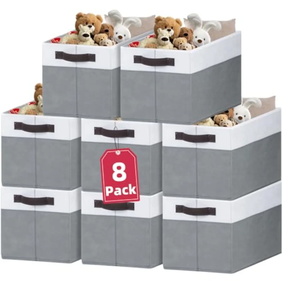 

Criusia 8 Pack Clot Orgazers and Stora ins - Extra Lar Stora askets for Orgazing - Clotes Stora ins for Sees -Foldale Orgazer i