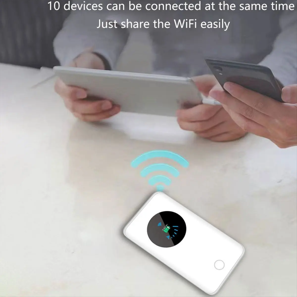 Router DT81 4G MIFI de bolsillo, Router 4G LTE con puertos RJ45, Router WiFi de 150Mbps, punto de acceso WiFi móvil para coche, módem WiFi