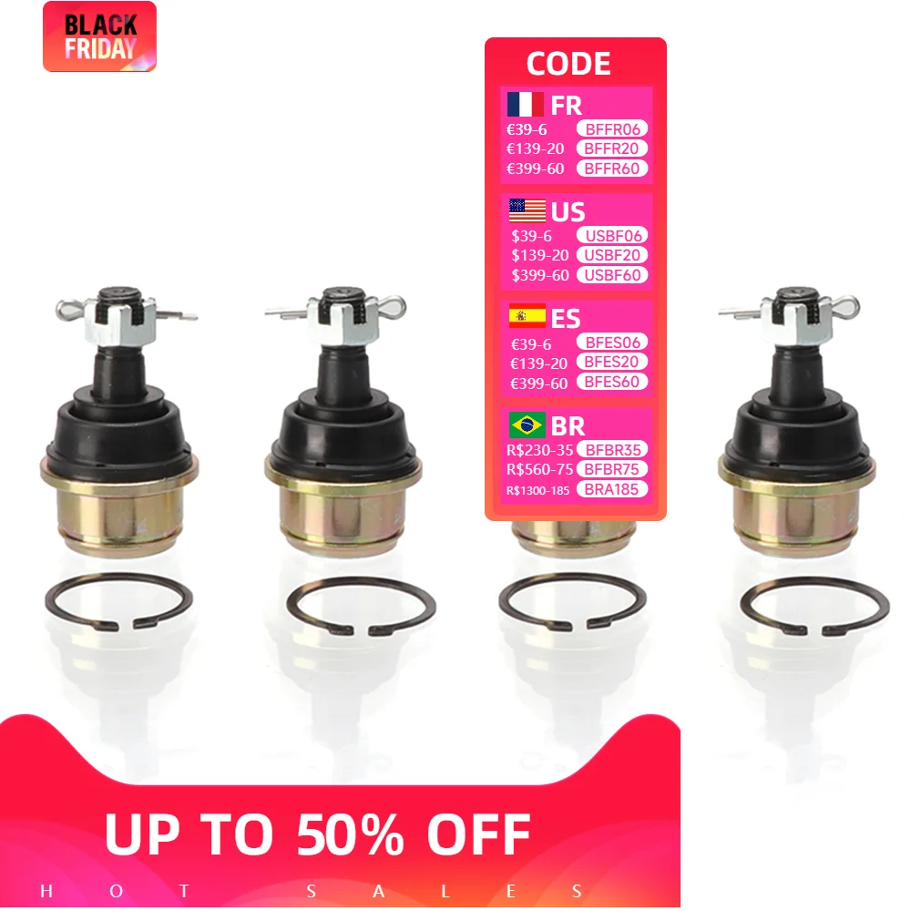 4 sztuk/partia ATV górne lub dolne przeguby kulowe dla Honda TRX250 Trx300 Trx350FM Trx400 TRX420 RANCHER FOURTRAX