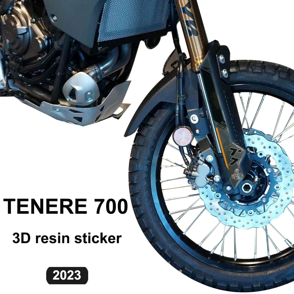 Tenere 700 for Yamaha Tenere 700 2023 Motorcycle Guards Covers Protection Sticker 3D Resin Waterproof Anti-Scratch Protector