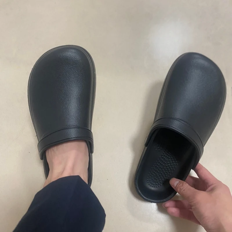 Eva-Clogs für Herren | Leichte und bequeme Slip-On-Hausschuhe, Hausschuhe für den Innenbereich, Gartenschuhe für den Außenbereich, Pantoletten. – Detail 9