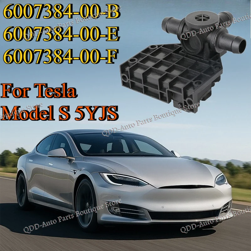 6007384-00-B 6007384-00-E 6007384-00-F For Tesla Model S 5YJS Electric Heater Coolant Control Solenoid Valve Pump 3 Way Valve