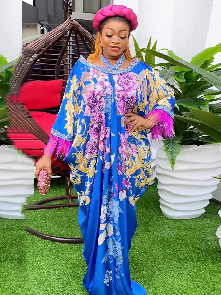 African Traditional Dresses For Woman Plus Size Maxi Robe Ankara Dashiki Print Outfits Africa Clothing Party Prom Evening Gowns