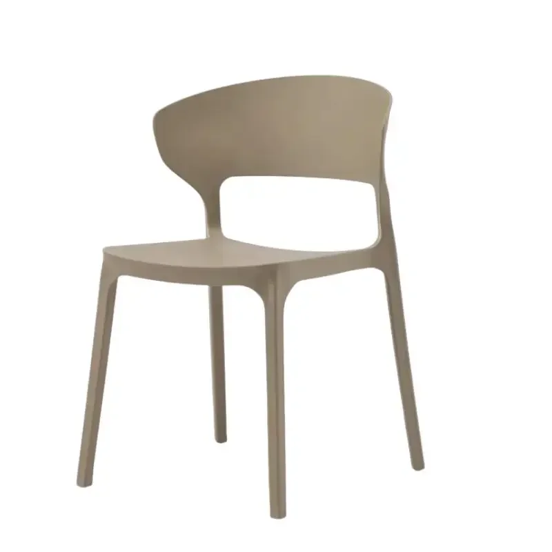Cadeiras de jantar empilháveis para pátio, plástico, nórdico, sala de estar, sala de estar, interior, moderno, sedie da pranzo, móveis para casa a2