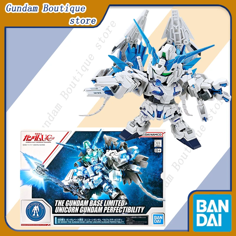 

Bandai Genuine SDBB LIMITED UNICORN GUNDAM PERFECTIBILITY Anime Action Figure Robot Collectible Assembly Model Toy Gift Children