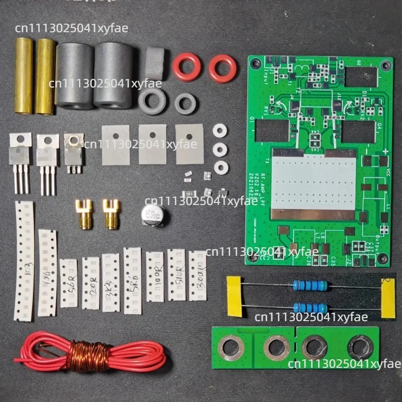 13.56MHz Signal Power Boost Module 11-14MHz 1-10mW Input 30-50W Output With Low Pass Filter
