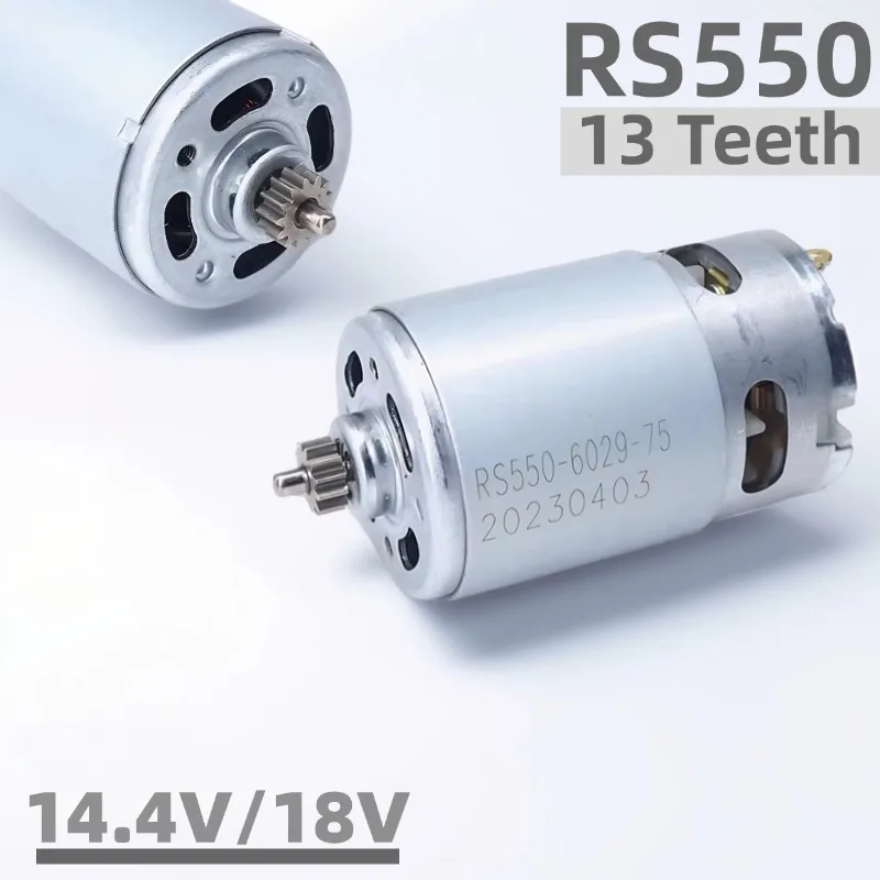 

Оригинальный двигатель Spec с 13 зубьями, идеальная замена для GSR18-2-LI/14.4-2-LI, 18 В/14,4 В, запасная часть электроинструмента