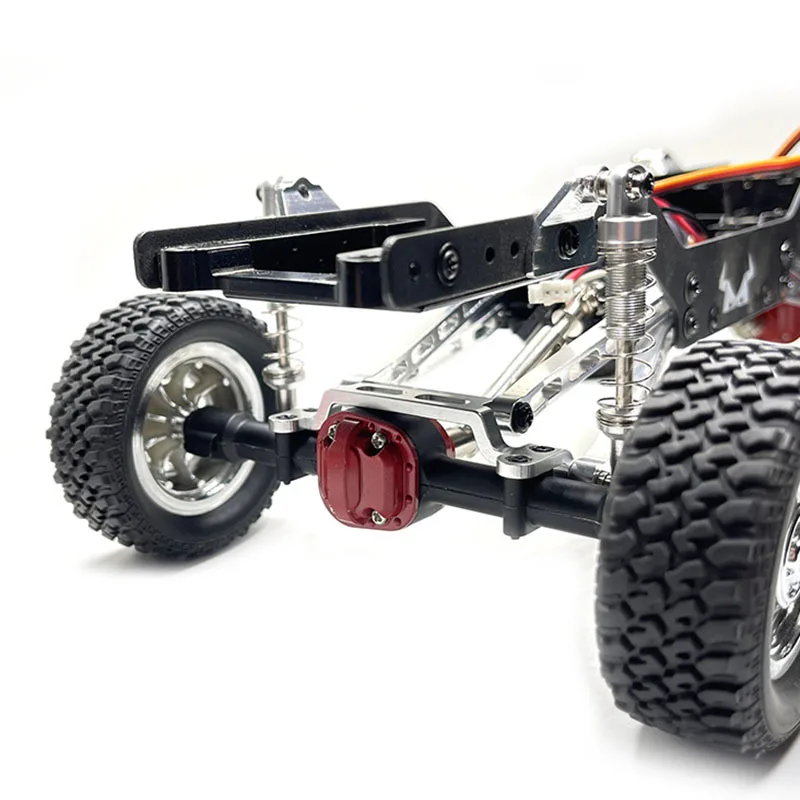 For MN78 MN82 Metal Front And Rear Axle With 3mm To 4mm Shaft Sleeve 1/12 RC Car Upgrade Parts Accessor