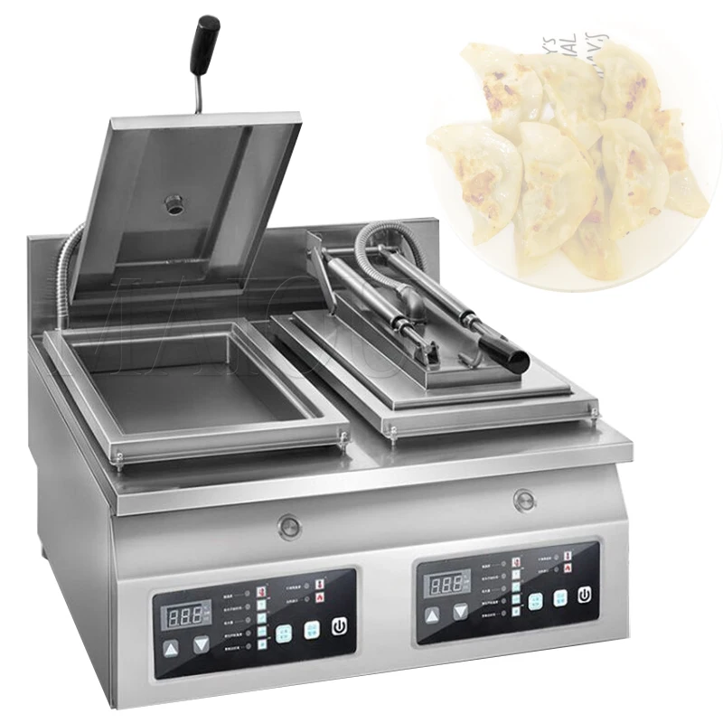 Good Quality Easy Operation Portable Fried Dumpling Machine Electrical Automatic Dumpling  Frying Machine