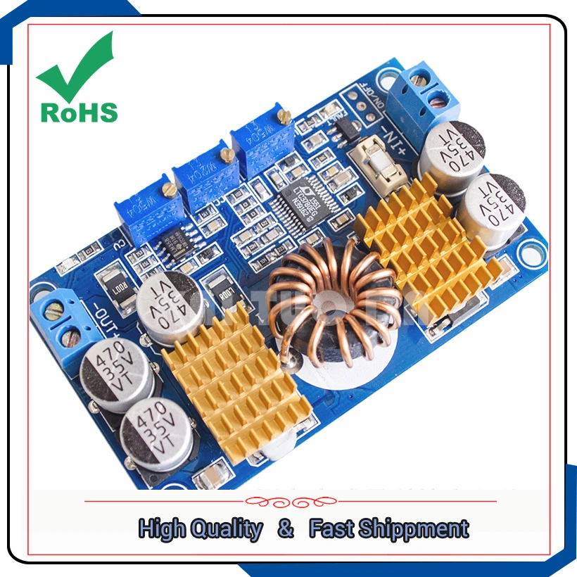 

DC DC LTC3780 automatic step-up and drop-down solar power regulator constant voltage constant current power supply module board