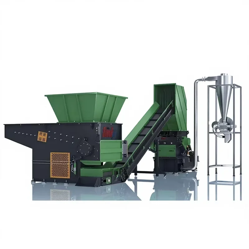 Recycling Machine 2026 Industrial Waste Pipe Lumps Shredding Equipment Plastic Bag Profile Crusher Shredder Machine