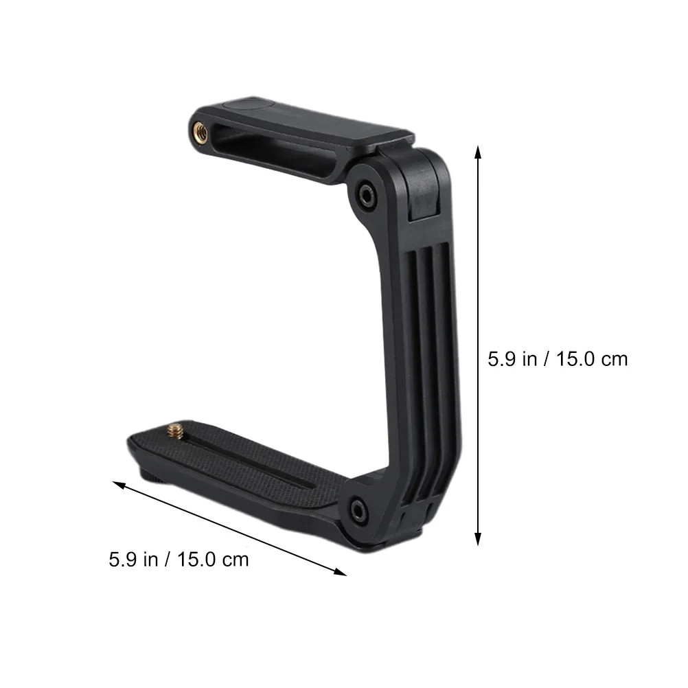 

1 pc Camera Stabilizer Bracket Handheld Universal Foldable Portable Holder for DSLR Camcorder Phone LED Light with 1/4\
