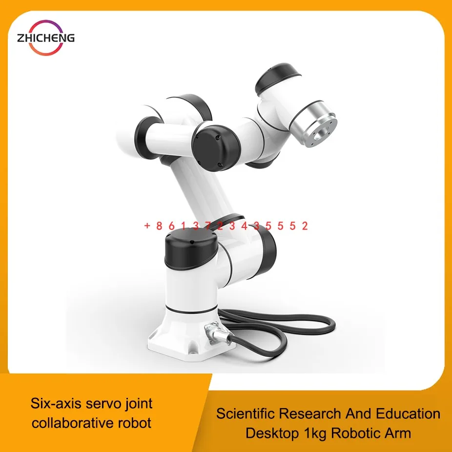 

Six-axis servo joint collaborative robot scientific research education desktop 1kg mechanical arm