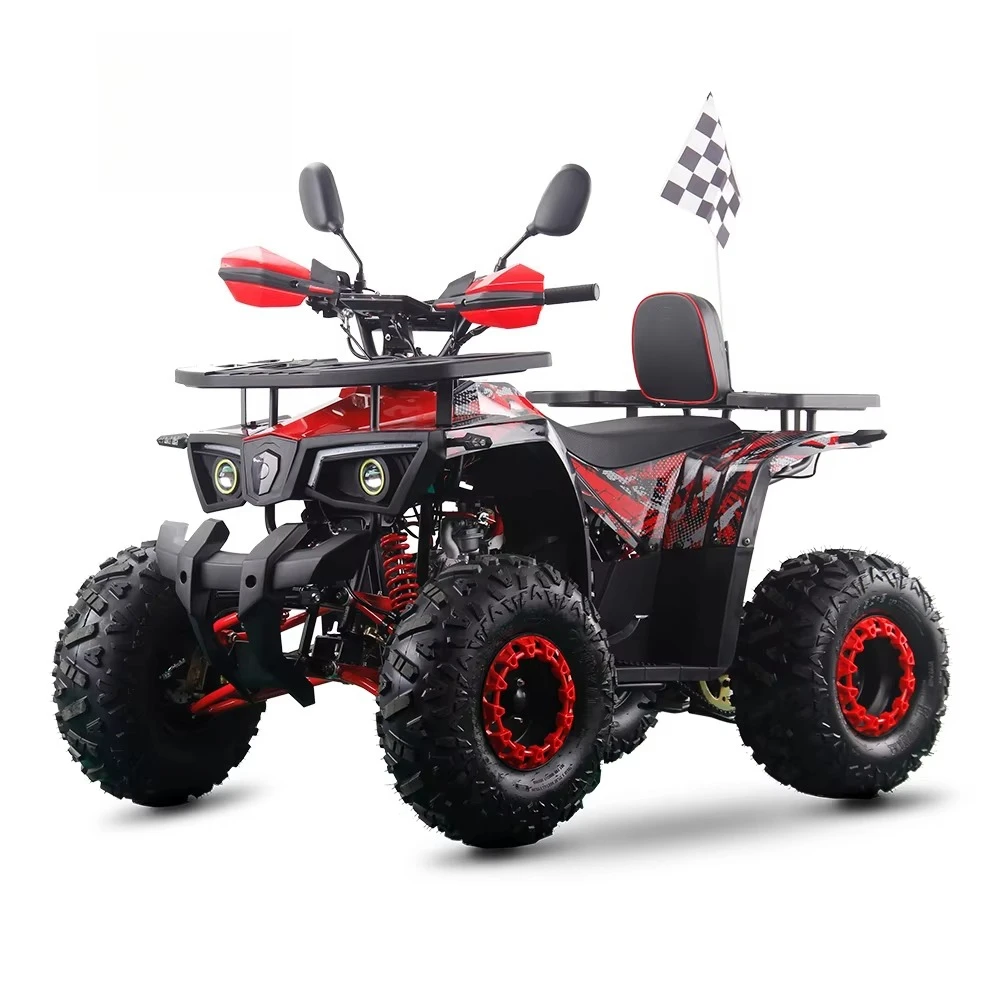 High Quality 110cc 125cc Kids ATV Quad Bike Four Wheeler 4 Stroke Gas Powered Engine CE Automatic Chain Drive
