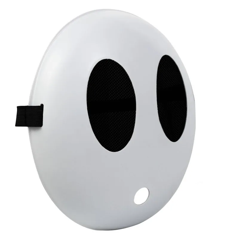 Game Super Luigi Bros Shy Guy Mask Creative Halloween Personality Cosplay Unisex  Full Face White Masquerade Accessories Prop