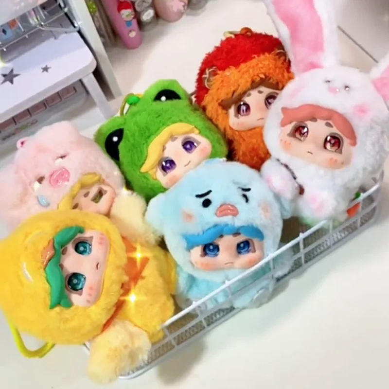 

Luoluo натуральная серия «See Childhood» слепая коробка виниловый плюшевый дизайн брелки рюкзак подвески декоративные игрушки модный подарок