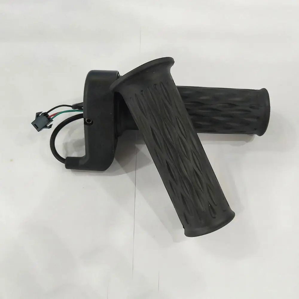 1Pair Twist Throttle Turn Handle Universal Hall Sensor Accelerator Handle Grip 12-72V Electric Bicycle Accessory