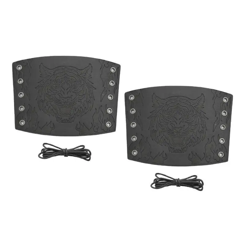 652F الأساور الشرير فارس مع تنقش الحيوان نمط Vintage دعامات المعصم الرجال تأثيري قابل للتعديل دعامات أدوات الهالوين #4