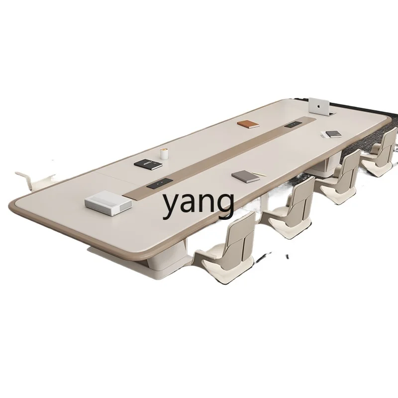 

CX Conference Long Table Simple Modern Light Luxury Conference Rectangular Conference Table