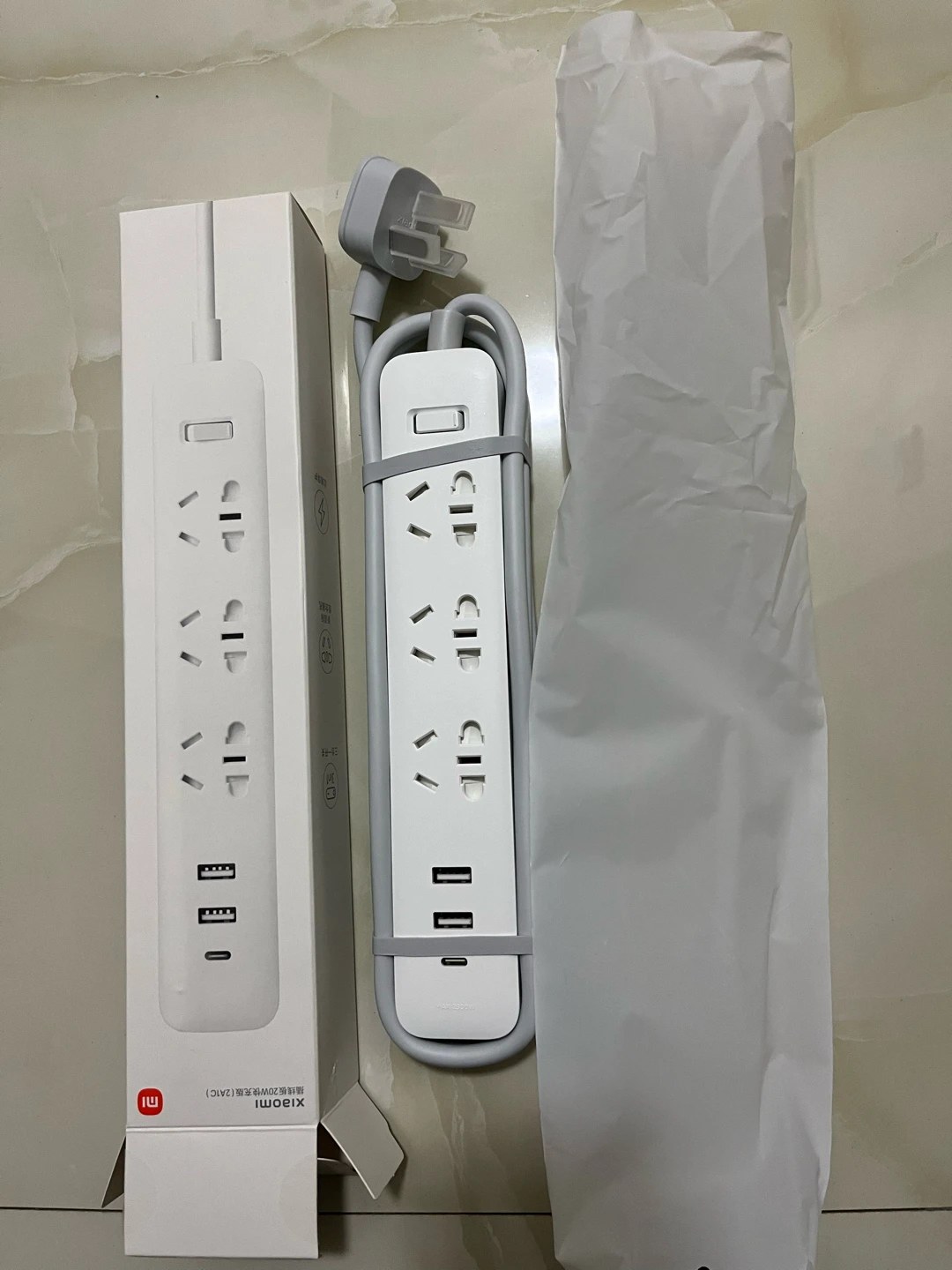 Новый удлинитель питания Xiaomi Mi Mijia QC3.0 20 Вт, быстрая зарядка, 3 розетки 2A1C, стандартный удлинитель интерфейса, 1,8 м