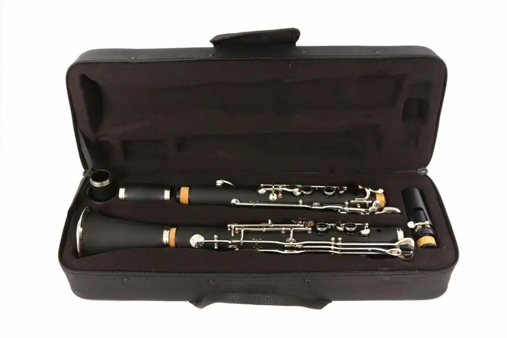 

Advanced G key clarinet Ebonite Wood With Clarinet Case 17key Nickel plated Key