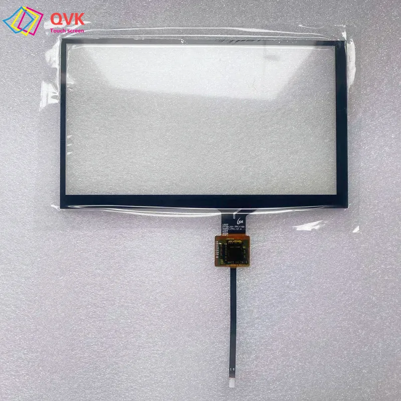 

Black 6.95 Inch New P/N LXH-TPC1169-FPC-V1 GPS capacitive touch screen digitizer sensor 164X97 mm/163*97 mm 6Pin GT911