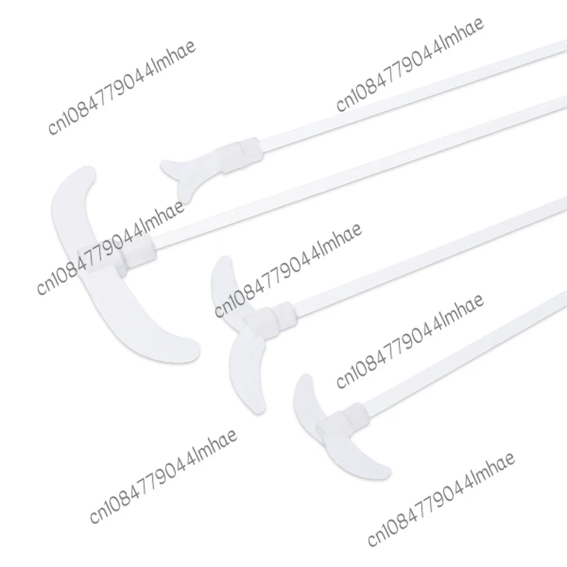 Stirring Paddle Acid  Alkali Resistant Moon Cross Plate F4 PTFE Stirring Plugs