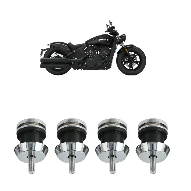 

For Indian Scout 2015-2020 Sixty 2016-2020 2019 Accesorios moto Quick Release Sissy Bar Saddlebag Mounting Spools Kit