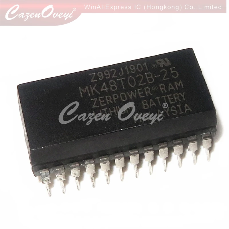 （5pcs）MK48T02B-25 MK48T02B SAA7030A SAA7030 DM74LS154N DM74LS154 DIP-24