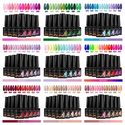 7pc Nail Gel Polish Set Semi Permanent Classic Color All For Nails Decoration DIY Nail Art Painting Gel Varnish UV/LED Needed