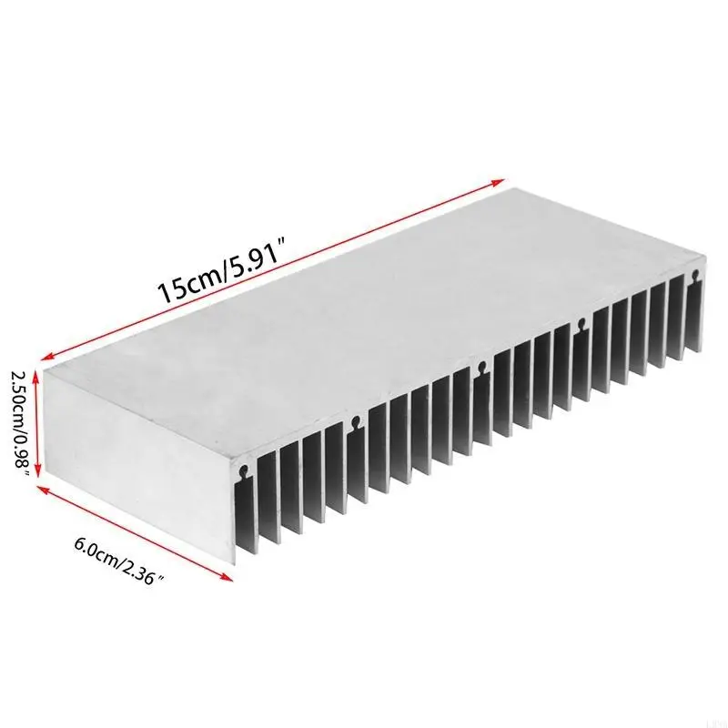 L9NA 1PcAluminum Heatsink Radiator Extruded Profile Heat Sink for Electronic Chipset