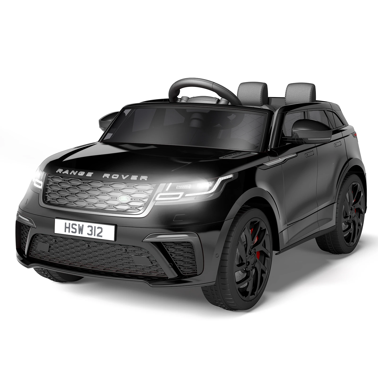 Ride on Cars for Kid 4-8, 12V Licensed Land Rover Ride Electric Car for Kids with Parent Remote Control, MP3 Player, Rocking,