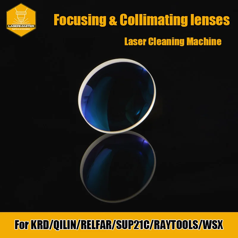 

Handheld Laser Cleaning Machine Head Focusing Collimator Lens For KRD QILIN RELFAR SUP21C RAYTOOLS WSX WEIYE