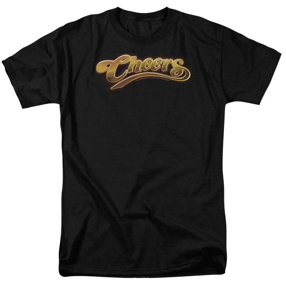 

Cheers Logo Black T Shirt