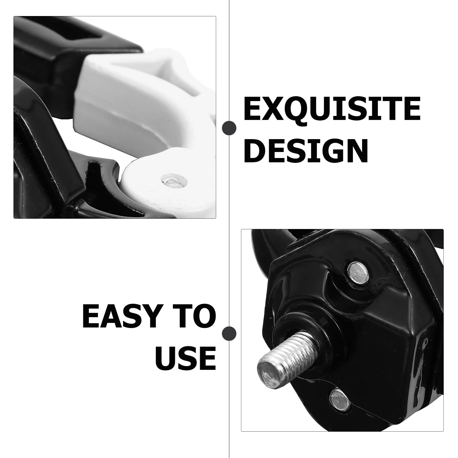 

1 комплект O-образного крючка из сплава, прочный, высокопрочный, устойчивый к коррозии для электромобиля, мотоцикла, скутера, модификация бампера