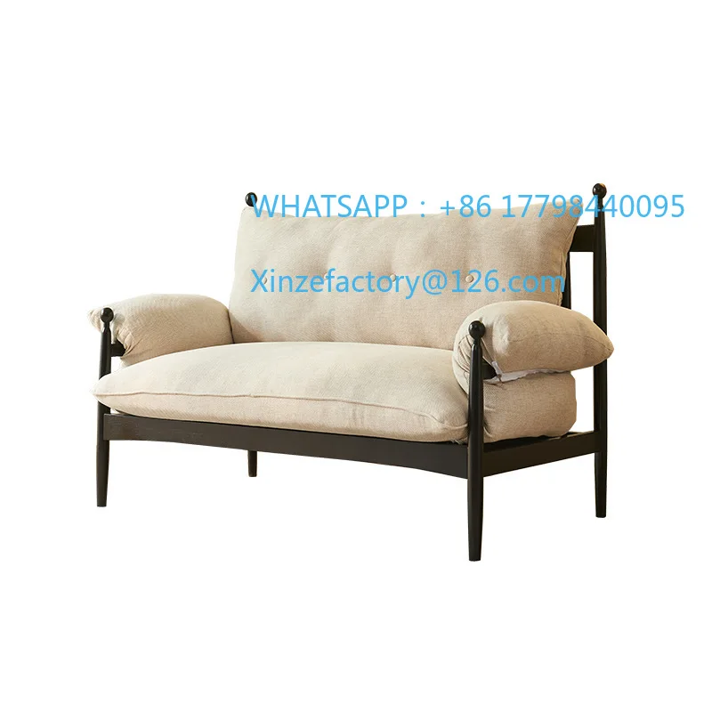 

Customizable French Cream Wind Chiwu Three-person Sofa Medieval Living Room Home Sofa Coffee Table Combination