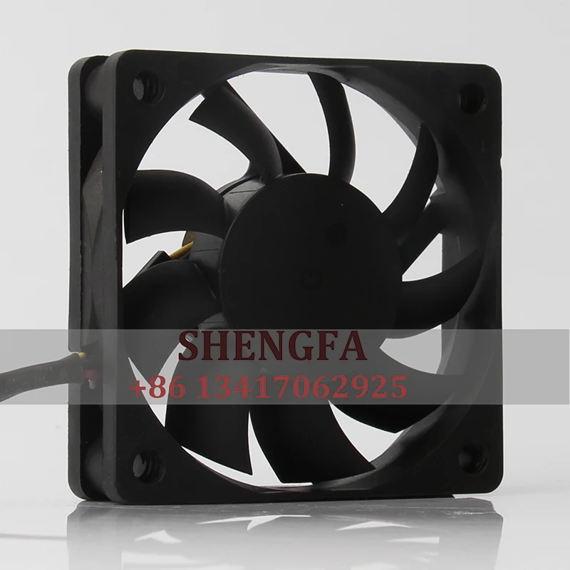 YONGLI MGT6012LB-015 Case Cooling Fan  12V 0.12A 6015 6CM 3-wire Speed Measurement