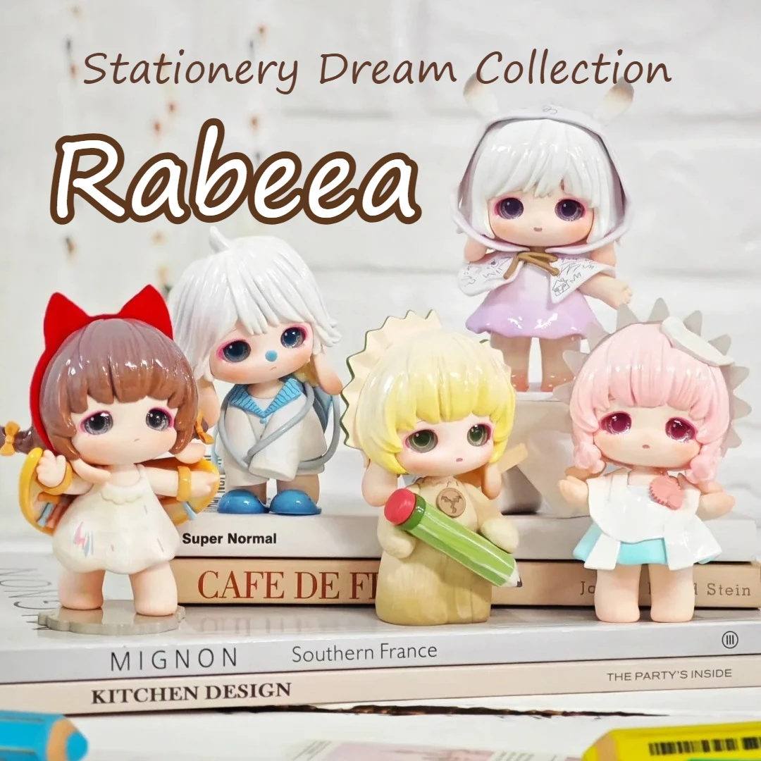 

Authentic Rabeea Stationery Dream Collection Series Blind Box Trendy Handmade Desktop Ornament Mystery Box Girl Surprise Gift
