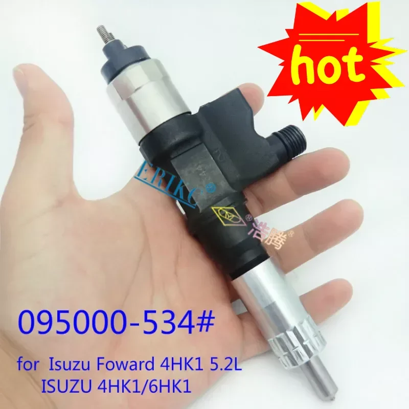 ERIKC 5342 Auto Engine Parts Fuel Injector 095000-5342 (8-97602485-5) Common Rail Diesel Injector 5342 (8976024856) for ISUZU