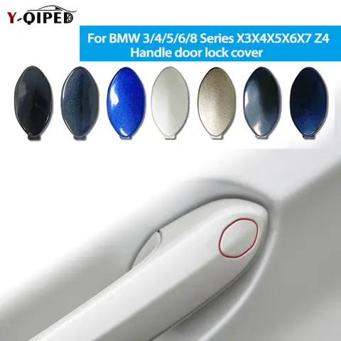 외부 문짝 핸들 잠금 키 홀 커버 캡, BMW 3 4 5 6 8 시리즈 X3 X4 X5 X6 X7 G05 G06 G08 G20 G28 G30 G31 G32 G38 2018-2023