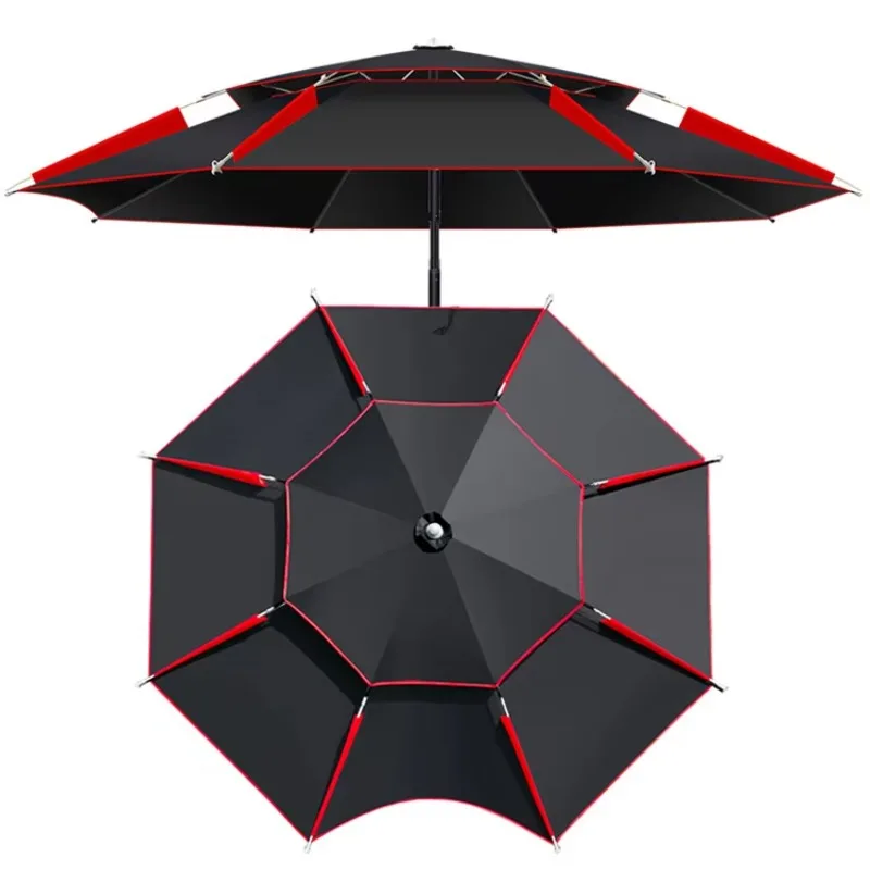 Portable Outdoor Fishing Umbrella Windproof Waterproof Sun Protection Beach Umbrella