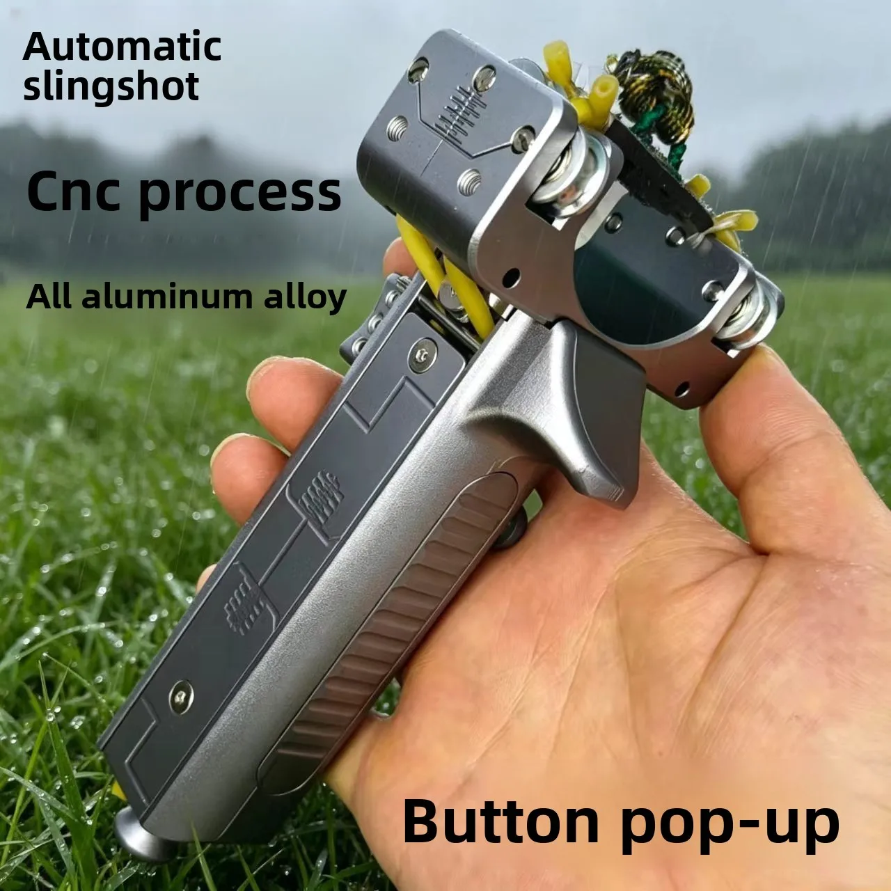 2026 CNC All-aluminum High-precision Outdoor Toy for Adults Competitive Slingshots for Stress Relief Collection