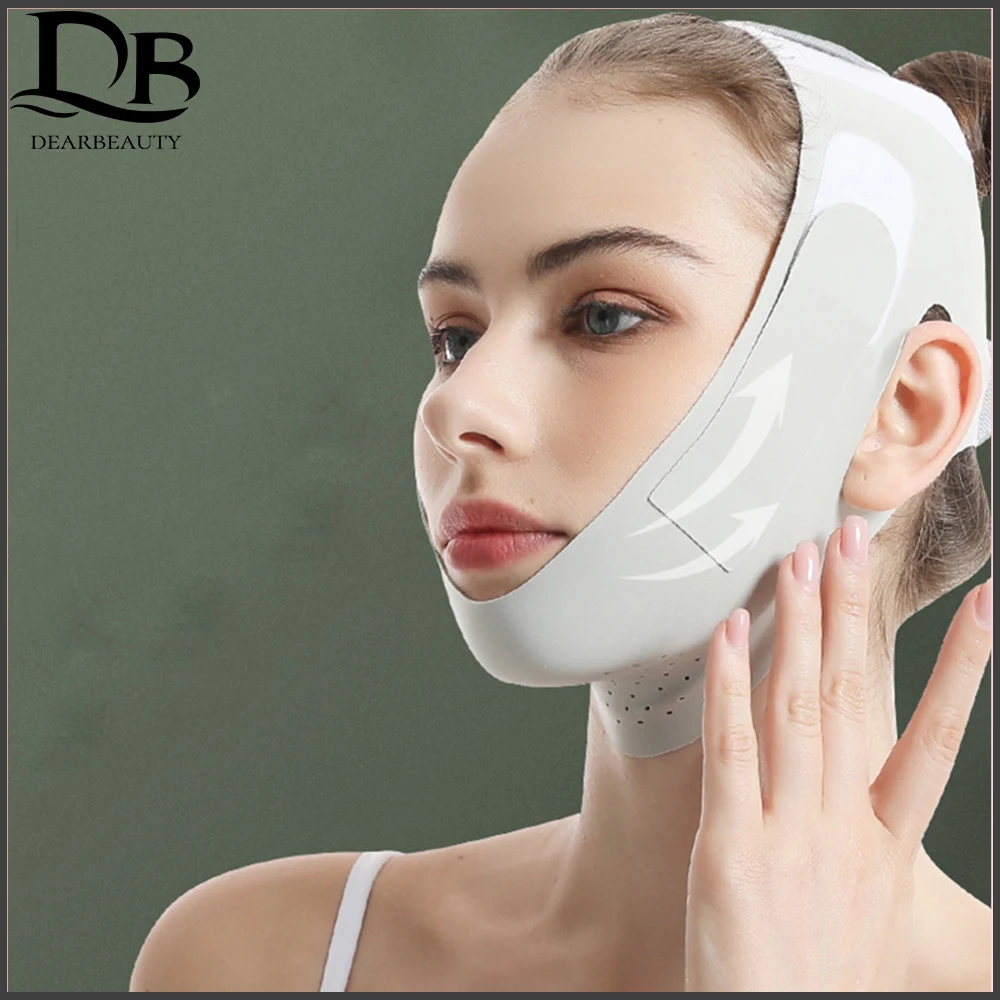 V-Face Mask Thin Face Straps Light Breathable Lifting Firming Physical Contouring Skin-friendly Comfortable Skin Moisturized