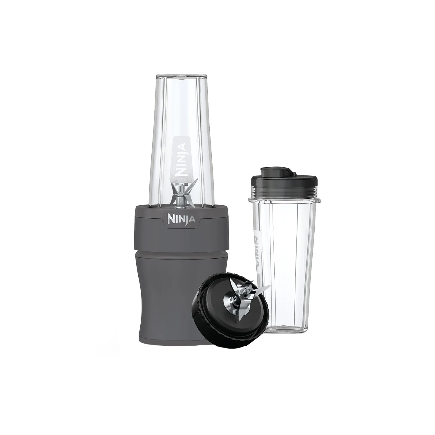 

Nutri-Blender 20-Oz Personal Blender, (2) 20-Oz Dishwasher-Safe To-Go Cups, Smoothie, BN300GY Gray