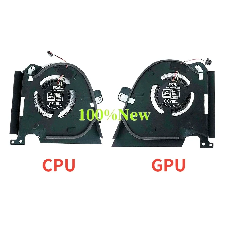 New Original Laptop CPU GPU Fan Cooler Radiator FOR ASUS ROG Zephyrus Duo 15 GX550 GX550LXS GX550LWS FMB8 FMB9 DC12V