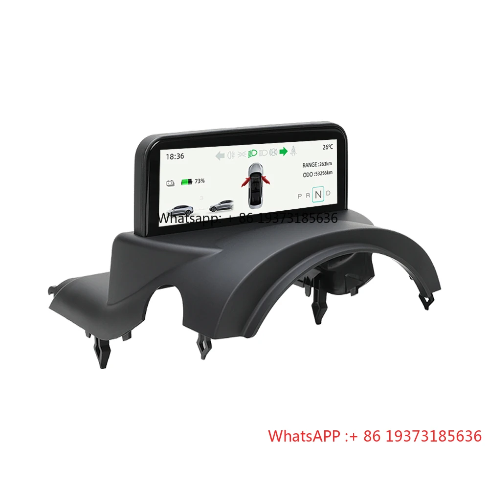 Super Performance Hud Armaturenbrett-Display 4,6-Zoll-Bildschirm für Tesla Model 3, Model Y