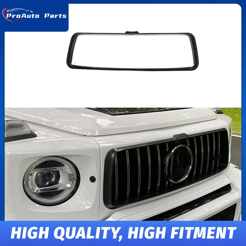 

Brabu Style Dry Carbon Grille Frame for Mercedes G63 W464 B800 Dry Carbon Grille Frame B Design Radiator Grille Frame 1:1